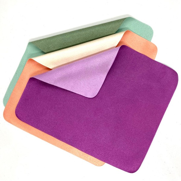 Microfiber Glasses Cleaning Cloths (5 Pack) - 350GSM, Double-Layered