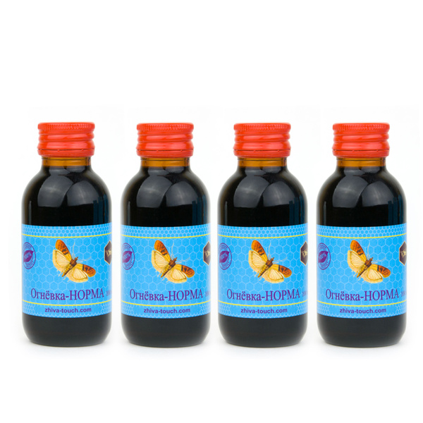 Fireweed Tincture: 4-Bottle Set for Brain Blood Vessel Cleansing & Blood Pressure Support (100ml)