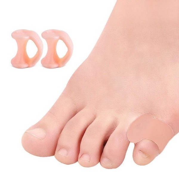 Toe Separators & Correctors for Bunions & Hammer Toe Pain (1 Pair)