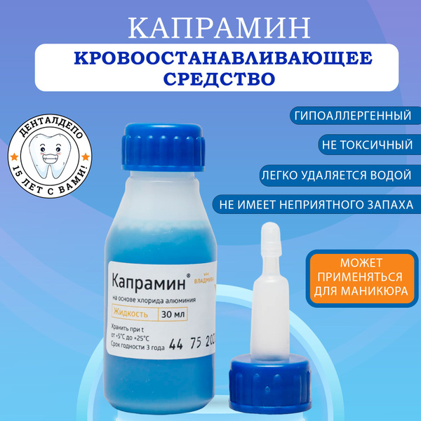 Kapramin Hemostatic Manicure Fluid (30ml)