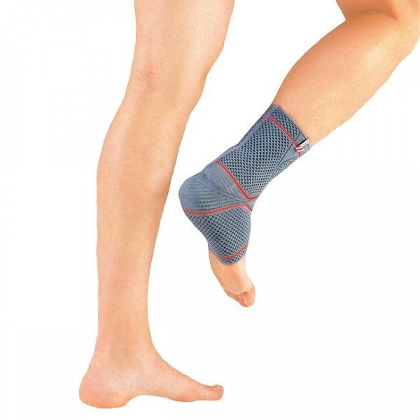 DAN-101 Orlett Dynamic Ankle Support with Achilles Tendon Support (Medium, Gray)