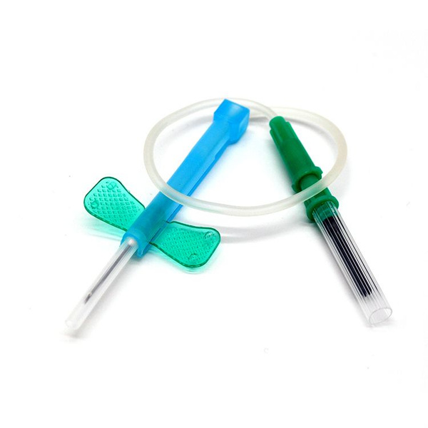 100 Butterfly Needles 21G x 3/4" -  Lind-Vac SN2107 (19cm Tube)