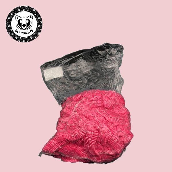100 Disposable Pink Shower Caps