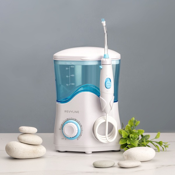 Revyline RL100 White: Powerful Stationary Water Flosser for Superior Oral Hygiene