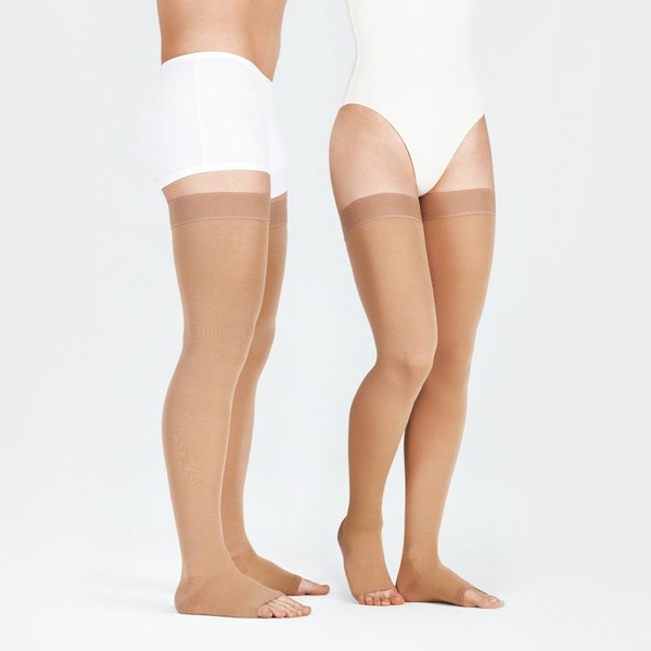 Venoteks Beige Compression Stockings, Class 3, 1 Pair