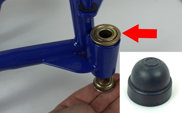 29mm Wheelchair Front Fork Cap
