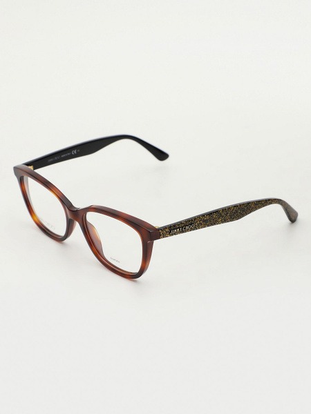 Jimmy Choo JC188 Women's Eyeglass Frames - Dark Brown