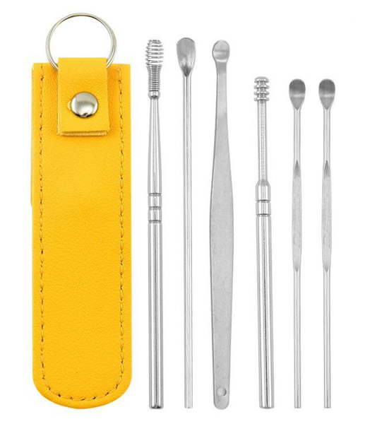 Reusable Ear Cleaning Tool Set - 6 Pack