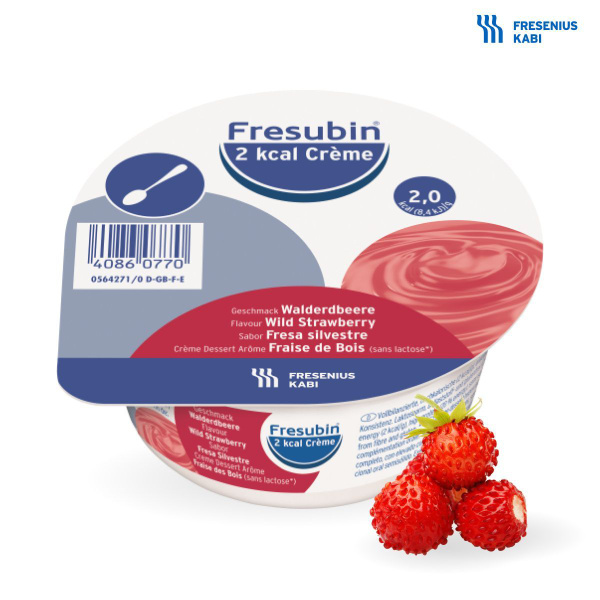 Fresubin Strawberry Cream 2kcal, 125g (250kcal total)