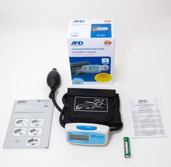 UA-604 A&D Blood Pressure Monitor