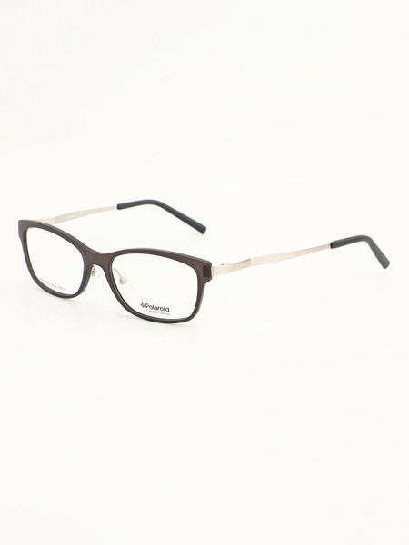 Polaroid Women's Eyeglass Frames PLD 1P 011: Black & Silver
