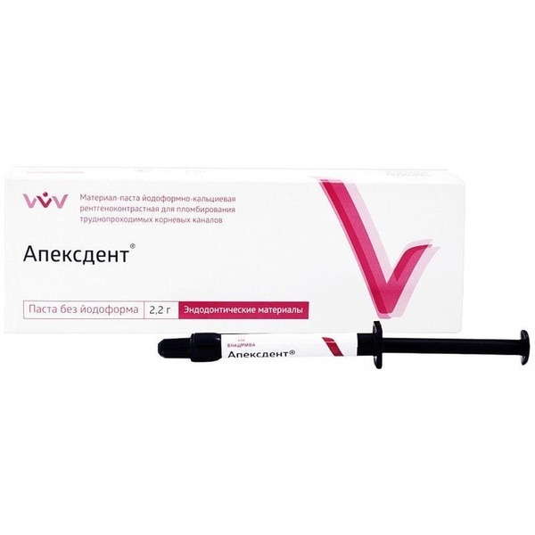 Apexdent Root Canal Filling Paste (2.2g) - Iodoform-Free