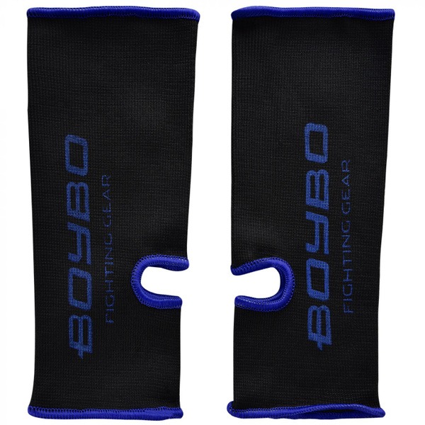 BoyBo BAS550 Ankle Support Brace, Size L (Black/Blue)