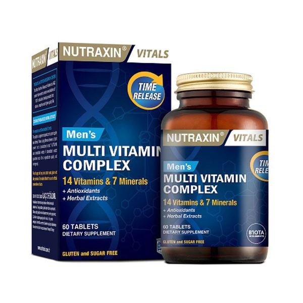 Nutraxin Men's Multivitamin: Superior Formula for Men's Health