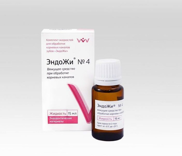 VladMiVa Hemostatic Antibacterial Wound Fluid: EndoZhi #4 (15ml)