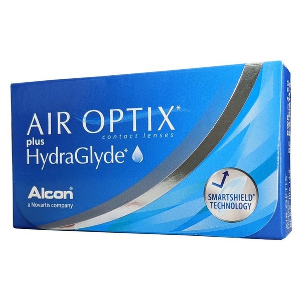 Air Optix Plus HydraGlyde Monthly Contact Lenses (+1.50, 14.2/8.6) - 6 Pack
