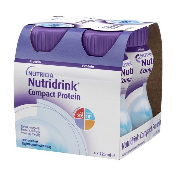 NutriDrink Compact Protein (Neutral Flavor, 4 x 125ml)