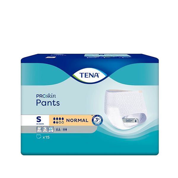 Tena ProSkin Pants Normal Small (65-85cm Waist, 15 Count)