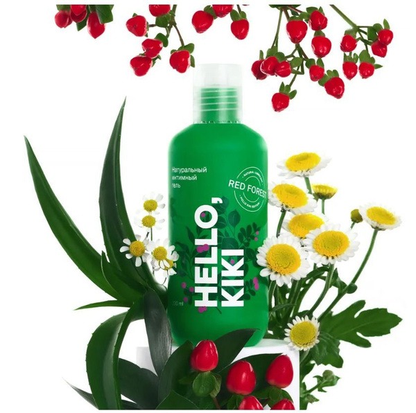 Hello Kiki Red Forest Water-Based Lubricant (200ml)