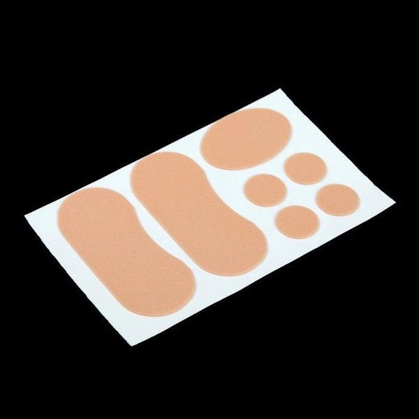 Beige Self-Adhesive Shoe Pads & Heel Grips (7 Pairs)