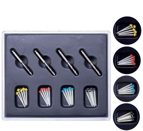 Fibrapost Fiberglass Posts: 20 Posts + 4 Drills (Composite Kit)