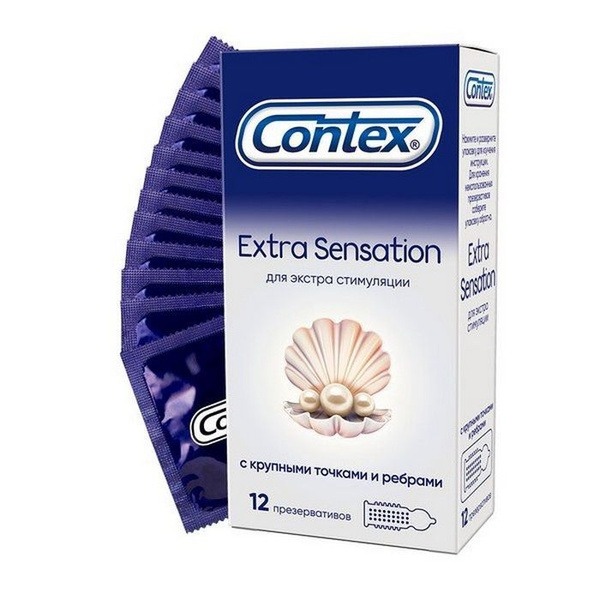 Contex Extra Sensation Condoms (12 Pack)