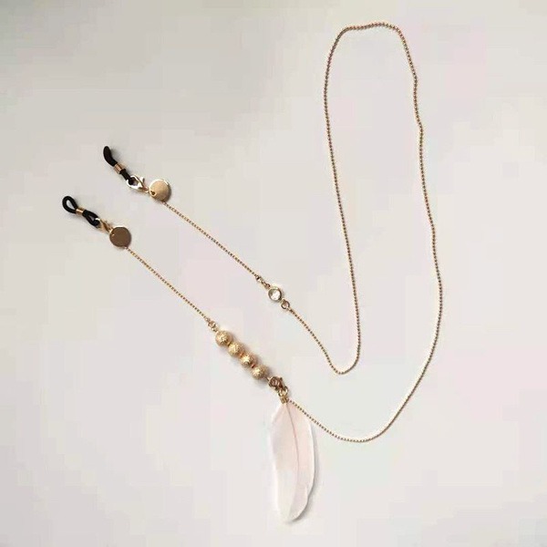 Women's Eyeglass Chain & Holder