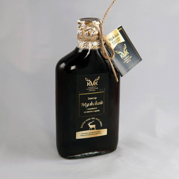 Maral Root Extract Male Elixir: Herbal Tea Concentrate Supplement
