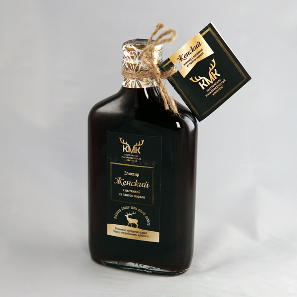 Maral Deer Antler Extract Women's Elixir: Herbal Tea Concentrate Supplement