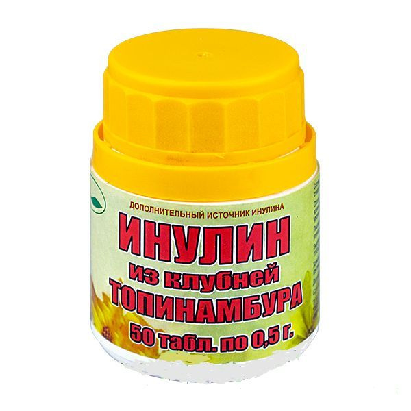 Topinambur Inulin 50 x 500mg Tablets