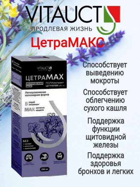 Cetramex Vitauct Icelandic Moss Extract 250ml