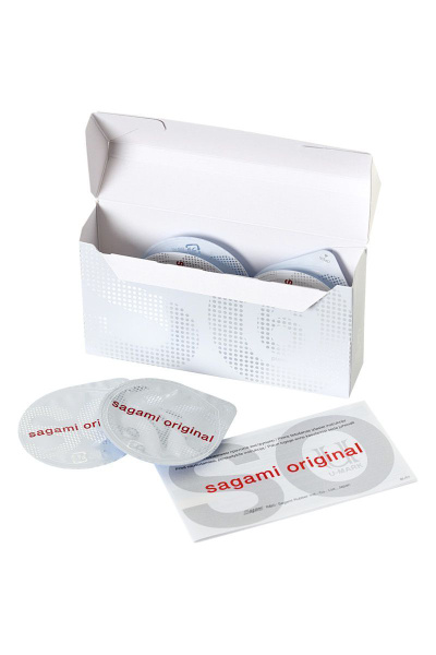 Sagami Original 0.02mm Ultra-Thin Condoms (6 Pack)