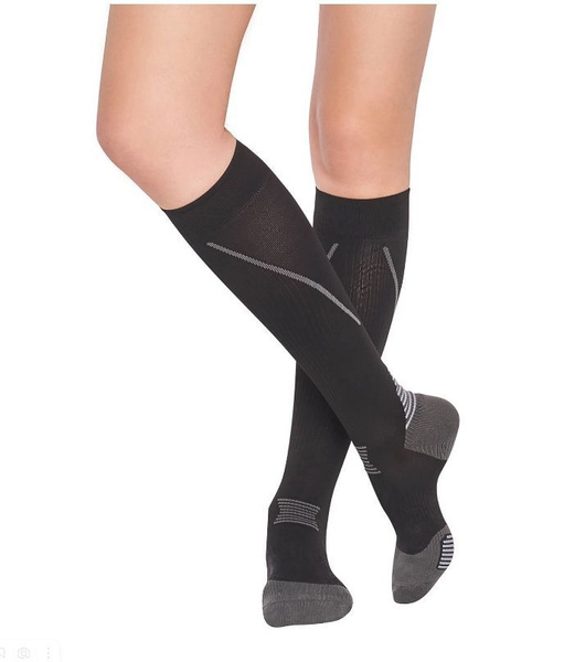 Venoteks Black Compression Socks - Class 1, 1 Pair