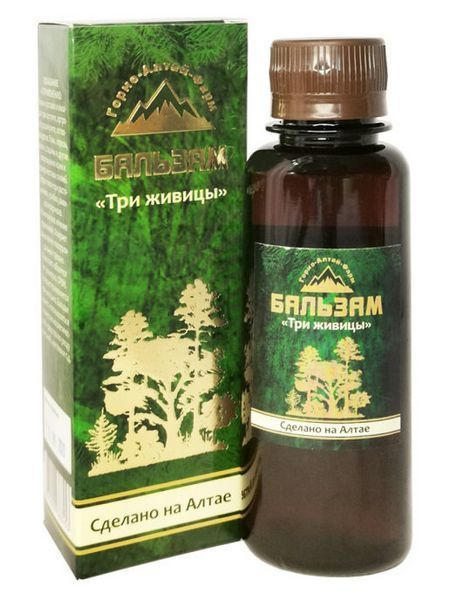 Gorno-Altaysk Balsam: 3-Resin Joint Pain Relief (100ml)