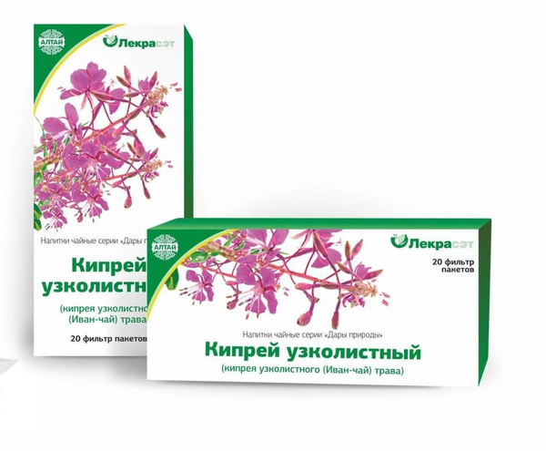 Narrow Leaf Fireweed (Ivan Chai) Tea Bags - Lekra Set