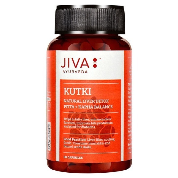 Kutki (60 Capsules): Jiva Ayurveda's Herbal Supplement