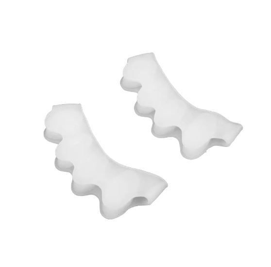 Silicone Toe Separators: Pain Relief & Improved Circulation (2 Pack)