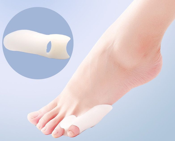Silicone Toe Separator for Little Toe (2 Pairs)