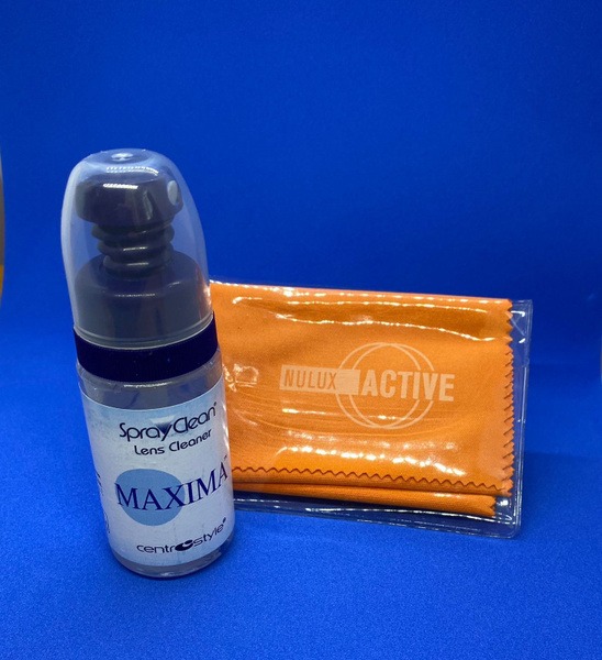 Maxima Lens Cleaning Kit: 35ml Spray & Cleaning Cloth