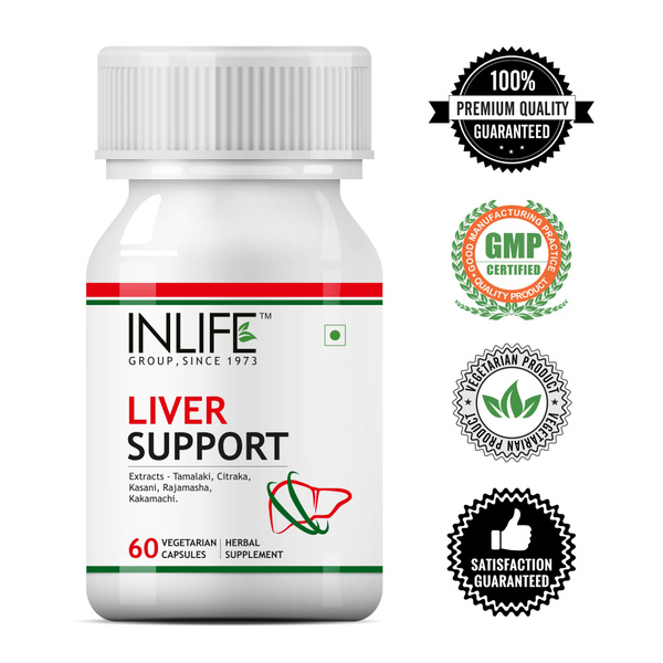 InLife Liver Support Supplement - 60 Capsules (600mg)