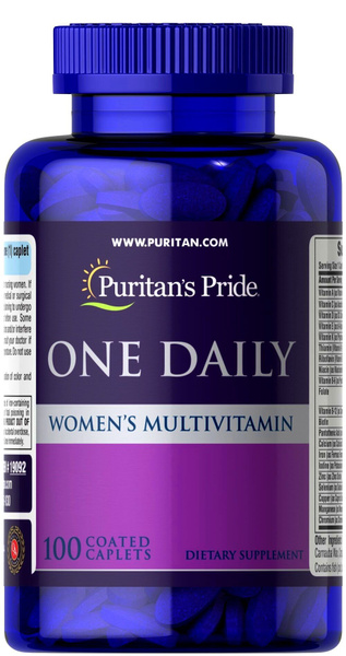 One Daily Women's Multivitamin: Complete Daily Support for Women's Health (100 Caplets)