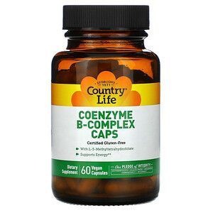 Country Life B-Complex Vitamins: 60 Vegan Capsules