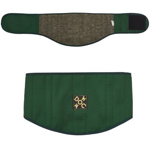 Doctor Dog Hair Belt with Stiffeners (62-64cm), Green