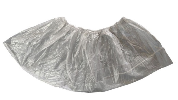 Novatex Disposable Shoe Covers: 32 Micron, Grey, 100 Pack
