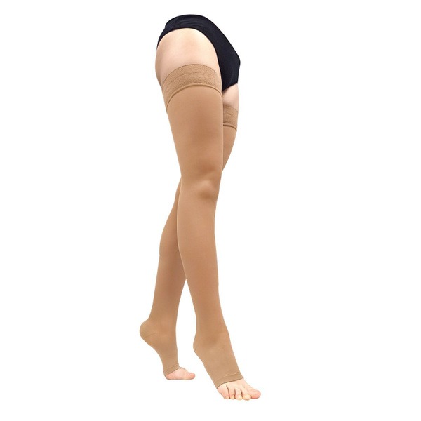Beige Compression Stockings, Class 2 Compression - ORTO