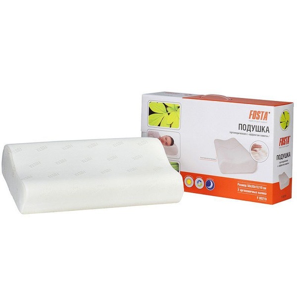 Fosta Memory Foam Orthopedic Pillow (50x30x12cm) - F8021