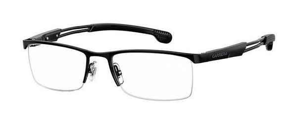 Carrera 4408 807 Black Metal Rectangular Men's Eyeglass Frames