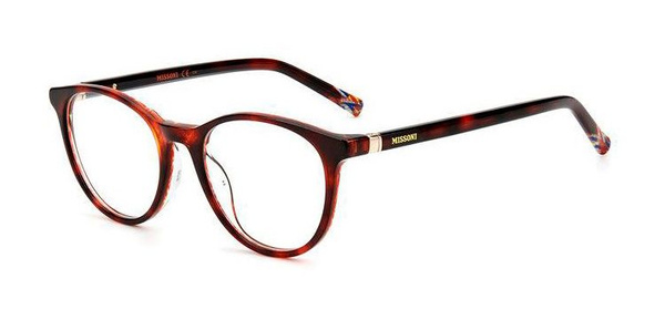 Missoni MIS 0019 0UC Red Acetate Panto Sunglasses