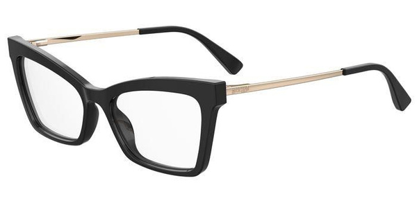 Moschino MOS602 807 Black Cat Eye Acetate Sunglasses
