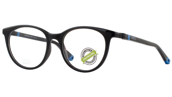 NanoVista Glitch 3 Glasses: Stylish Prescription Eyeglasses (Size 48)